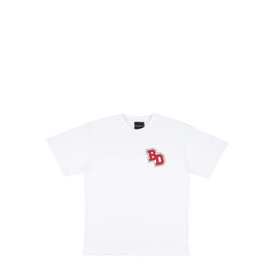 BACK DOOR COLLEGE TEE WHITE