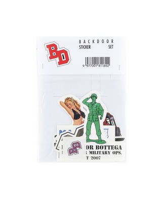 BACK DOOR STICKERS SET
