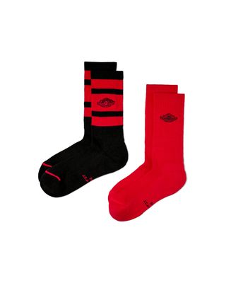 JORDAN ELEVATED WINGS CREW SOCKS 2PR