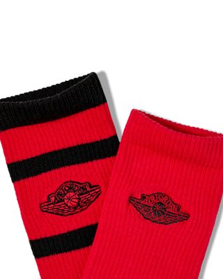 JORDAN ELEVATED WINGS CREW SOCKS 2PR