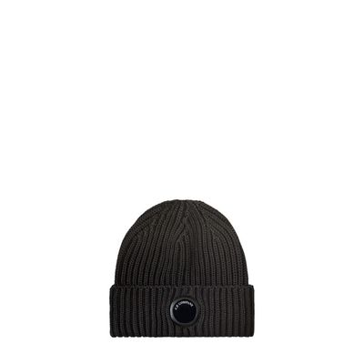 C.P. COMPANY MERINO WOOL LENS BEANIE