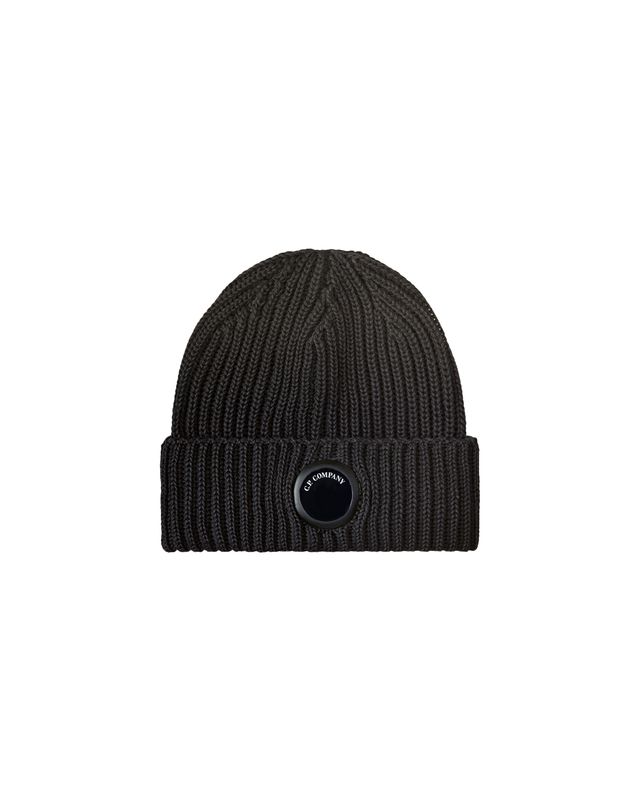 C.P. COMPANY MERINO WOOL LENS BEANIE