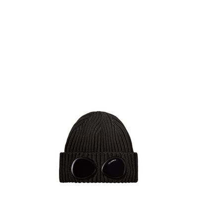 C.P. COMPANY MERINO WOOL GOGGLE BEANIE