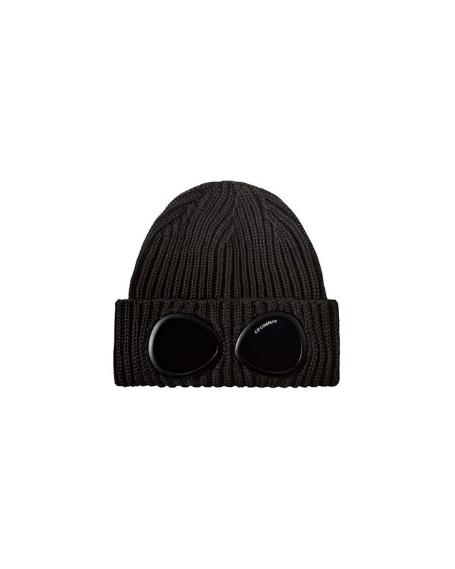 C.P. COMPANY MERINO WOOL GOGGLE BEANIE