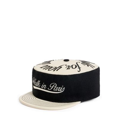 WALK IN PARIS TEDDY CAP BLACK