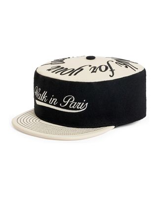 WALK IN PARIS TEDDY CAP BLACK