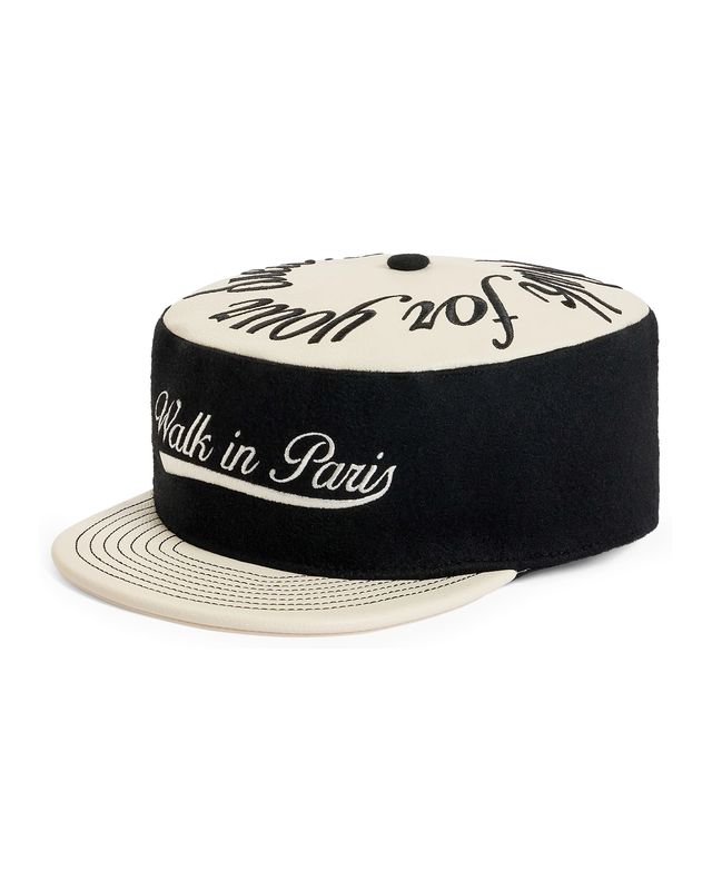 WALK IN PARIS TEDDY CAP BLACK