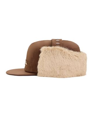 WALK IN PARIS TRAPPER CAP BROWN