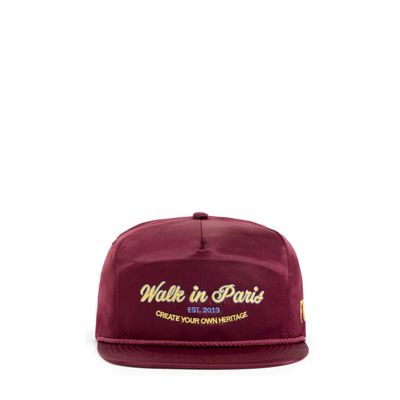 WALK IN PARIS NYLON CAP BURGUNDY