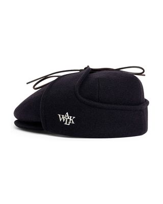 WALK IN PARIS WOOL SHERLOCK BERET BLACK