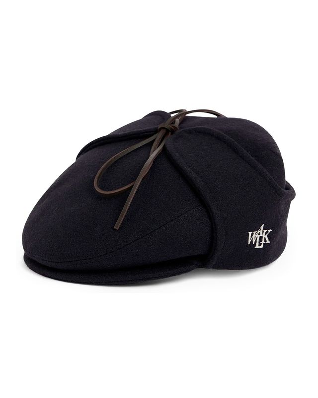 WALK IN PARIS WOOL SHERLOCK BERET BLACK