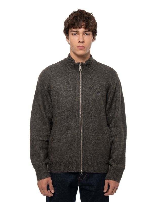 CARHARTT WIP CURTIS FZ SWEATER SHUNGITE