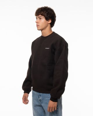 CARHARTT WIP EBBERT SWEAT TOBACCO