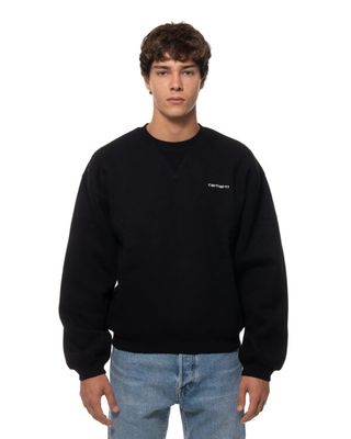 CARHARTT WIP EBBERT SWEAT BLACK