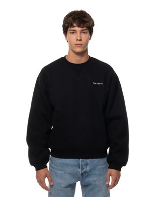 CARHARTT WIP EBBERT SWEAT BLACK