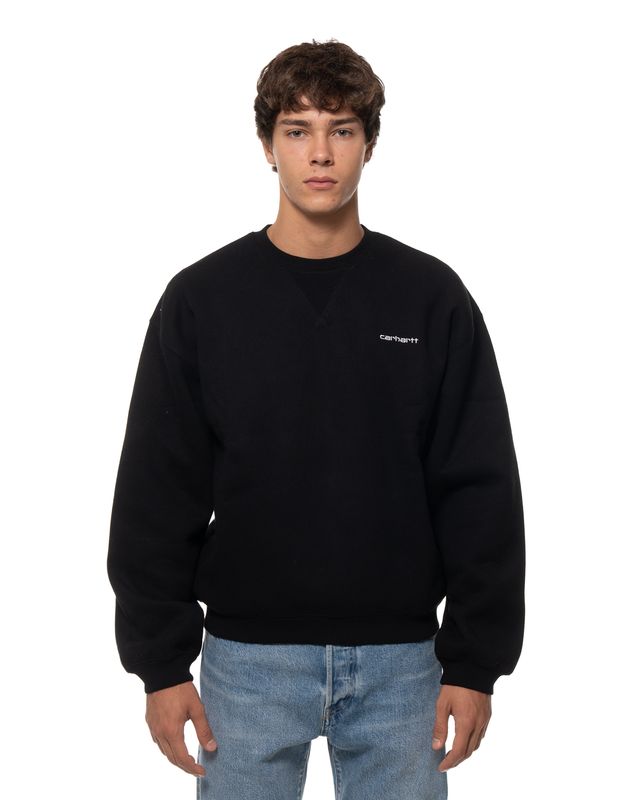 CARHARTT WIP EBBERT SWEAT BLACK