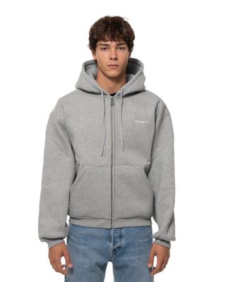 CARHARTT WIP EBBERT FZ HOODIE GREY
