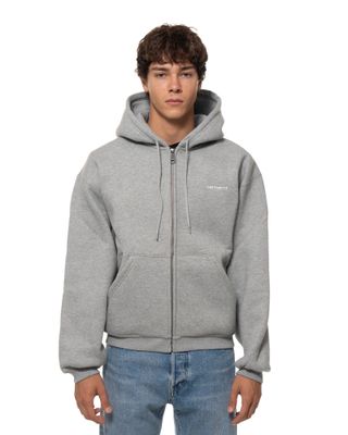 CARHARTT WIP EBBERT FZ HOODIE GREY