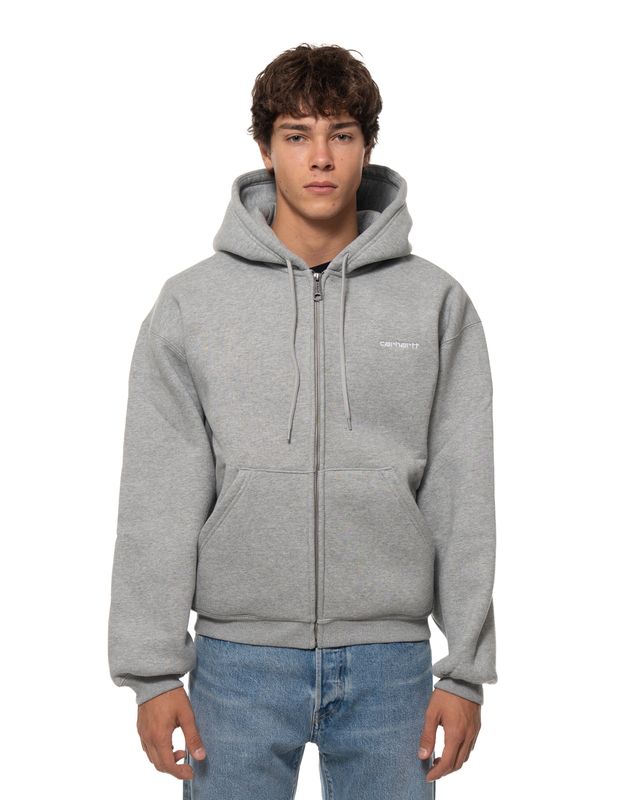 CARHARTT WIP EBBERT FZ HOODIE GREY