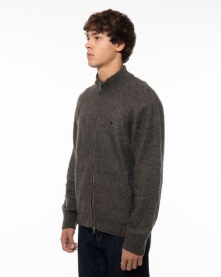 CARHARTT WIP CURTIS FZ SWEATER SHUNGITE