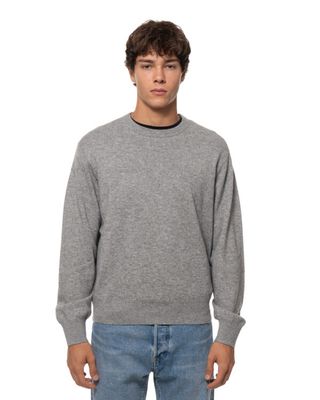 LEVI'S BLUE TAB CASHMERE SWEATER GREY