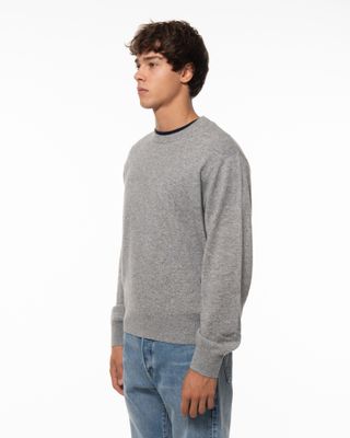 LEVI'S BLUE TAB CASHMERE SWEATER GREY