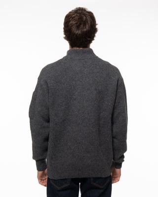C.P. COMPANY WOOL NYLON CREWNECK