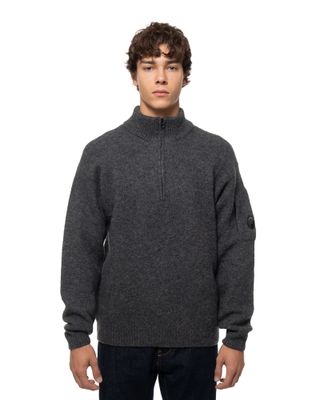 C.P. COMPANY WOOL NYLON CREWNECK