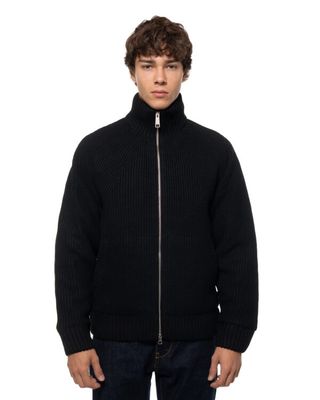 CARHARTT WIP BENTLEY FZ SWEATER BLACK