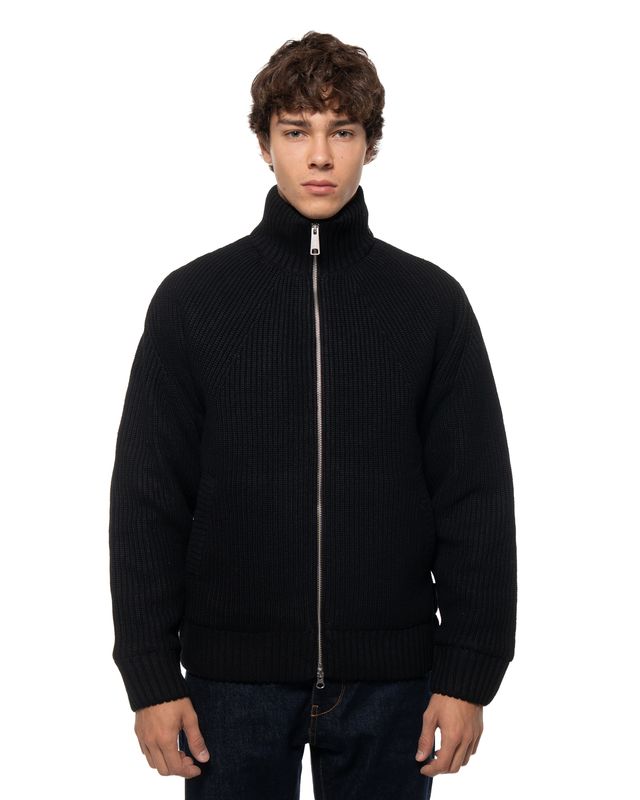 CARHARTT WIP BENTLEY FZ SWEATER BLACK