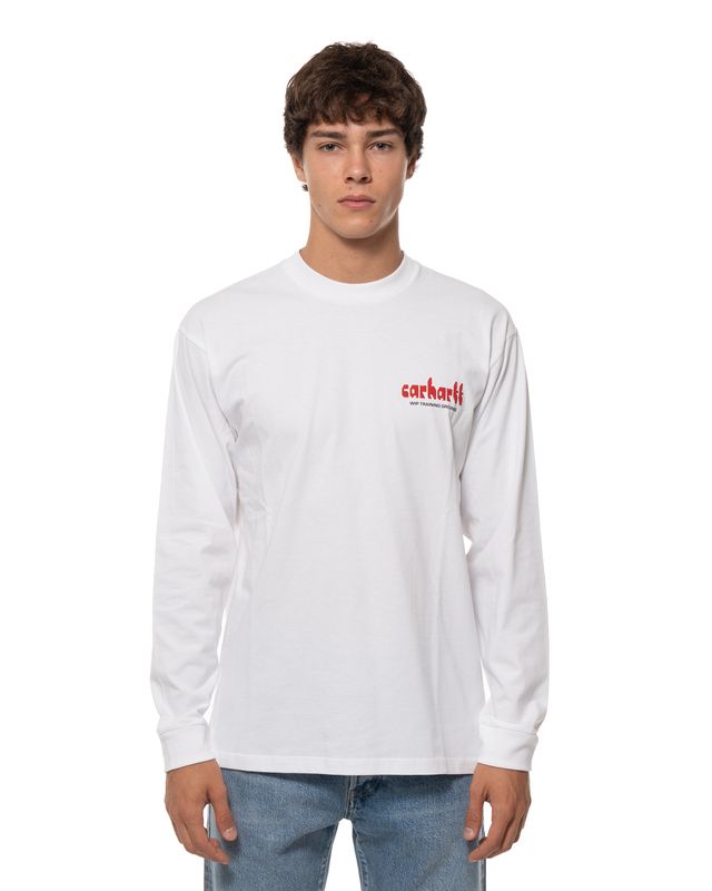 apparel-4 CARHARTT WIP FRAMEWORK LS TEE WHITE