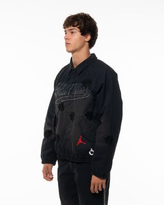 JORDAN X NOMARHYTHM TEXTILE JACKET BLACK