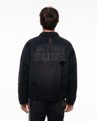 JORDAN X NOMARHYTHM TEXTILE JACKET BLACK