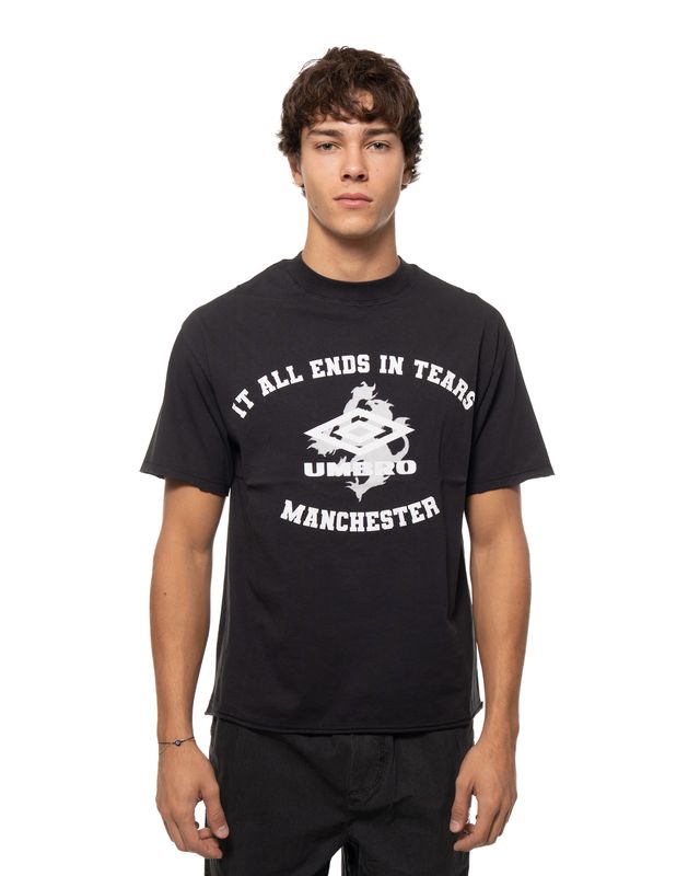 UMBRO IT ALL ENDS IN TEARS SS TEE BLACK