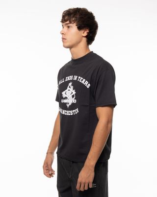 UMBRO IT ALL ENDS IN TEARS SS TEE BLACK