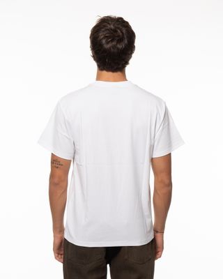 PLEASURES SOMEWHERE SS TEE WHITE