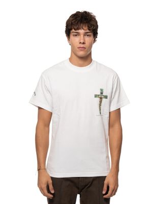 PLEASURES DEAD KENNEDYS TRUST TEE WHITE