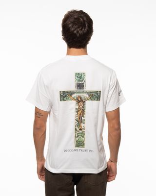 apparel-64 PLEASURES DEAD KENNEDYS TRUST TEE WHITE