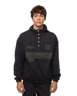 UMBRO CENSORED PEARLS HOODIE BLACK
