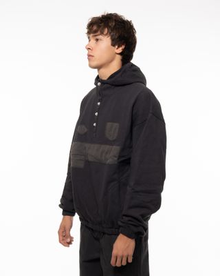 UMBRO CENSORED PEARLS HOODIE BLACK