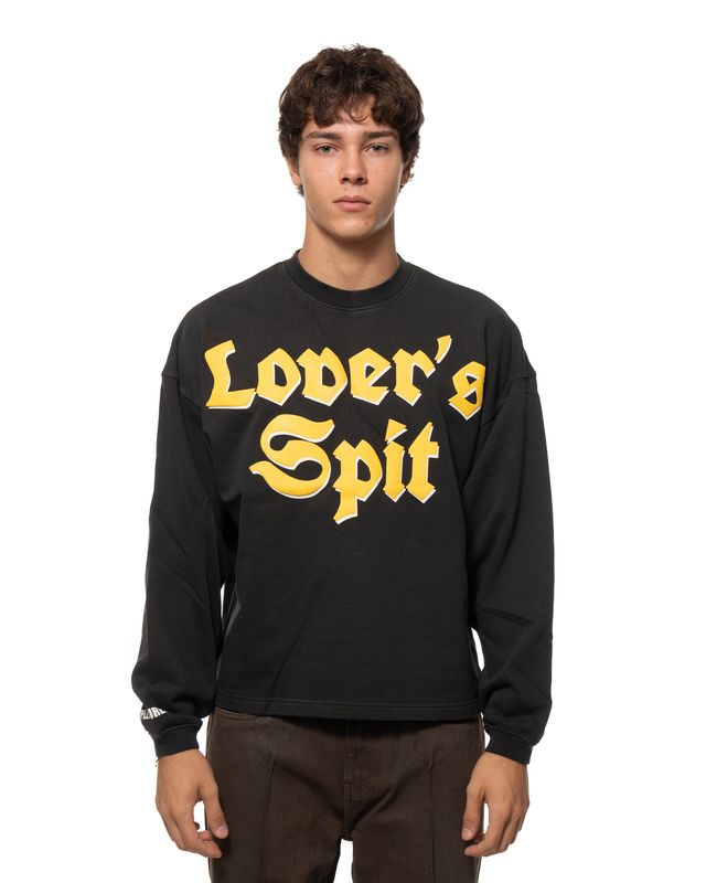 PLEASURES SPIT CREWNECK BLACK