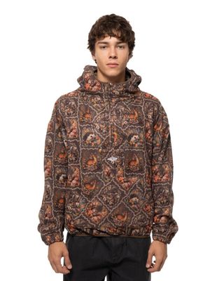 UMBRO CUB FLEECE ANORAK LIGHT BROWN