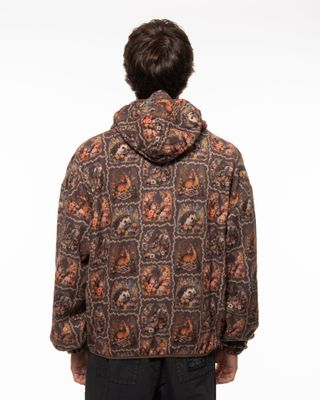 UMBRO CUB FLEECE ANORAK LIGHT BROWN