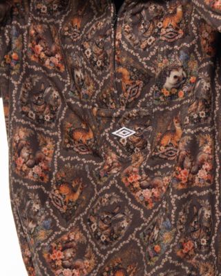 UMBRO CUB FLEECE ANORAK LIGHT BROWN