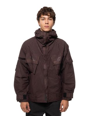 UMBRO MIDFIELD JACKET PLUM GREY