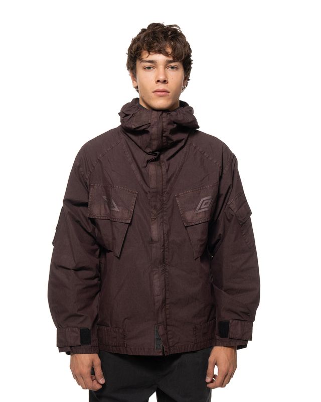 UMBRO MIDFIELD JACKET PLUM GREY