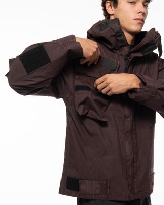 UMBRO MIDFIELD JACKET PLUM GREY