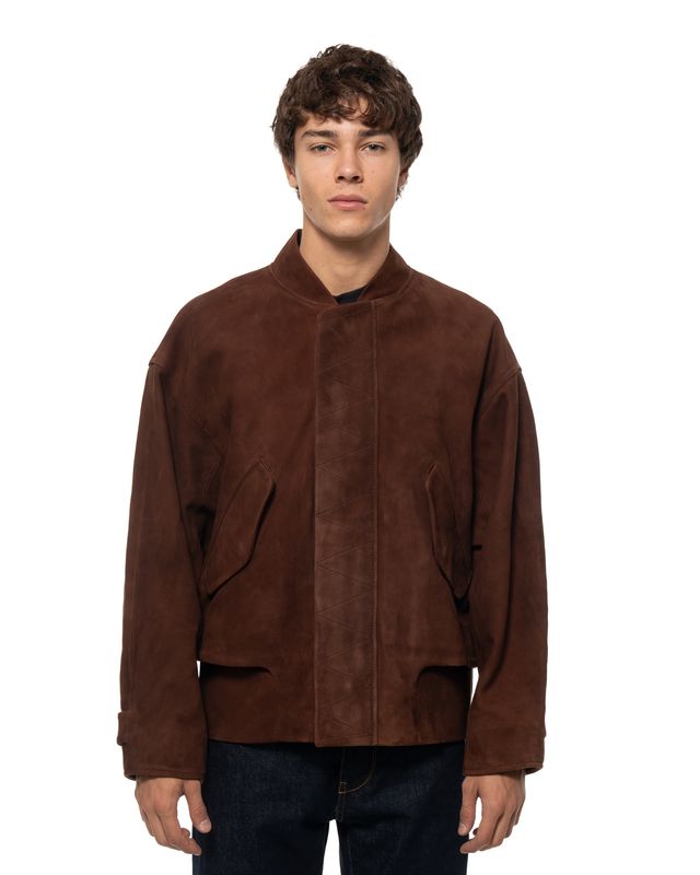 apparel-89 LEVI'S BLUE TAB SUEDE BOMBER TOFFEE