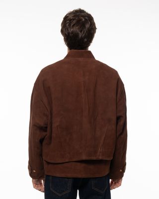 apparel-91 LEVI'S BLUE TAB SUEDE BOMBER TOFFEE