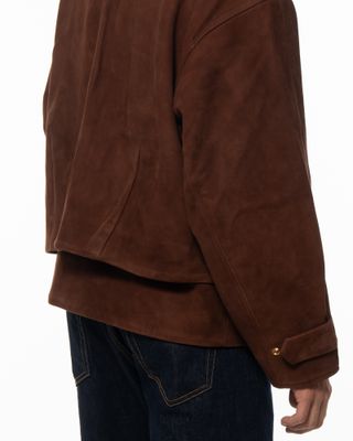 apparel-93 LEVI'S BLUE TAB SUEDE BOMBER TOFFEE